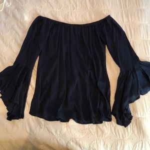 Over the shoulder top